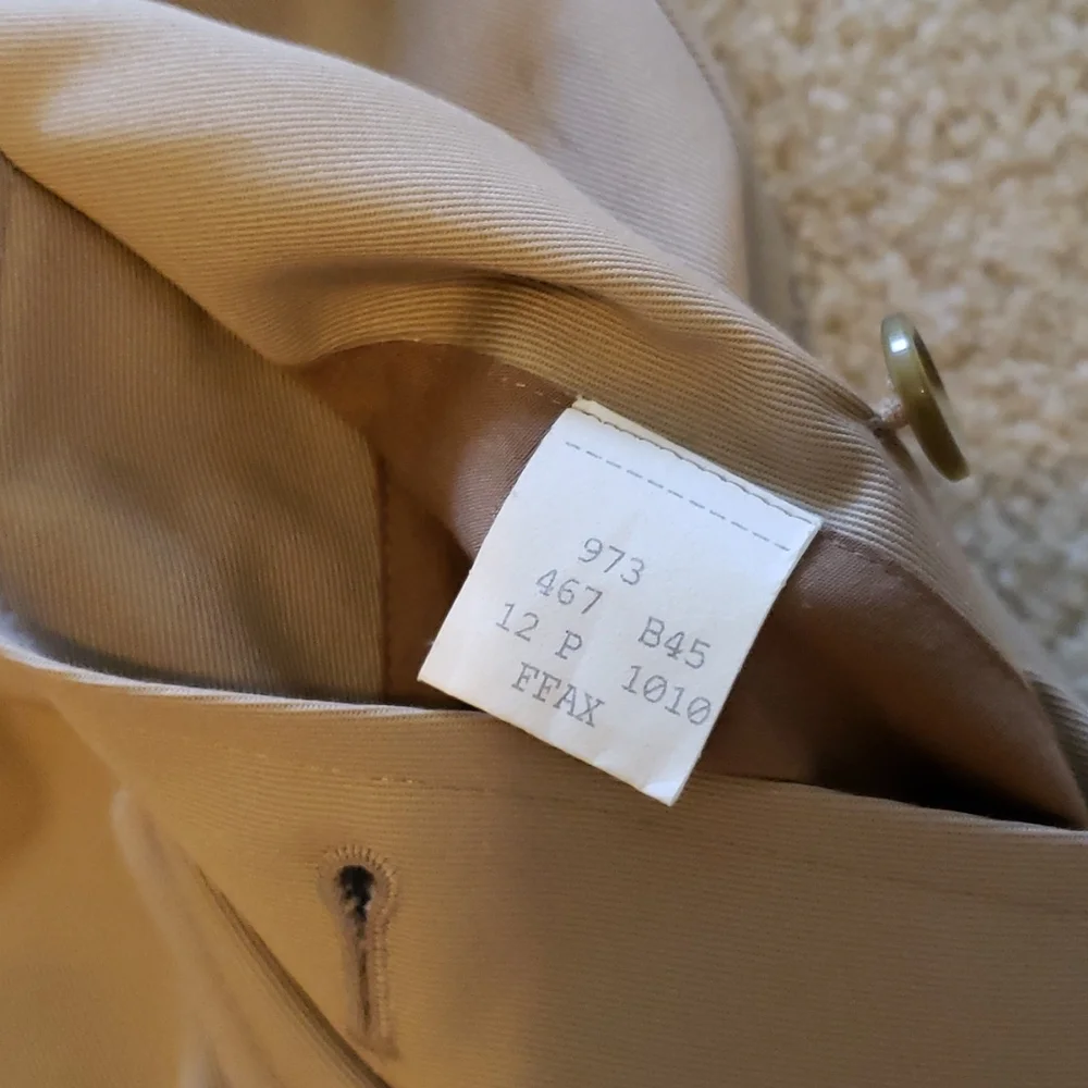 BURBERRY NOVA CHECK LINED REMOVABLE WOOL LINER CAR COAT TRENCH COAT - Picture 14 of 14